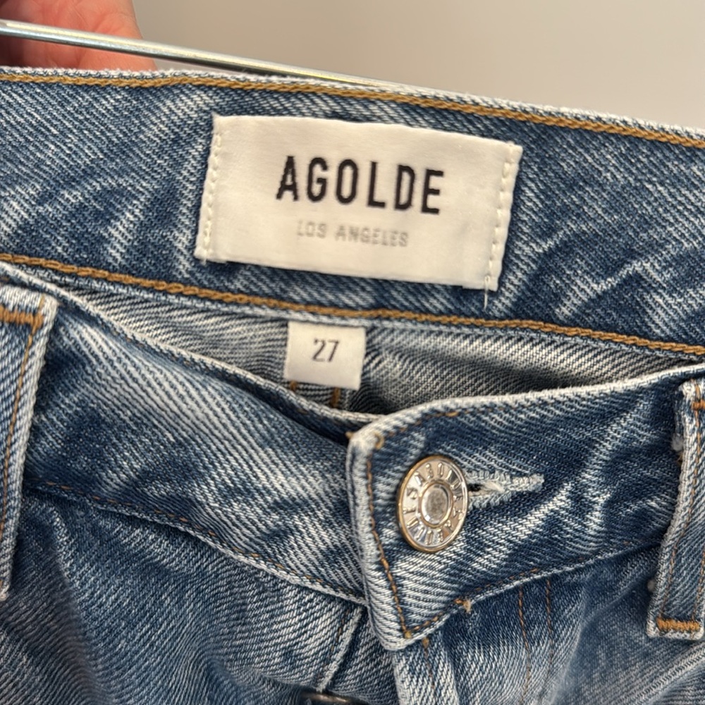 Riley High Rise Agolde Jeans - Picture 3 of 4